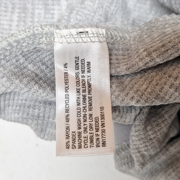 NEW! Women's Thermal Lightweight Pajama Pants, Gray - Wondershop - Picture 7 of 7